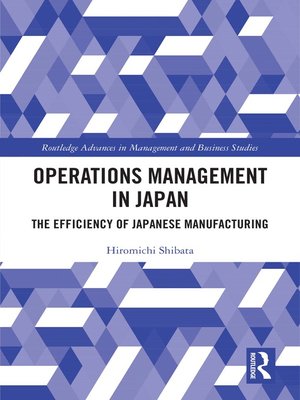 cover image of Operations Management in Japan